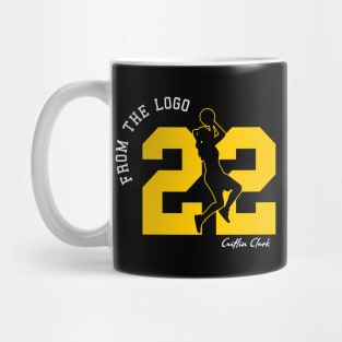 Catlin Clark 22 From The Logo Mug